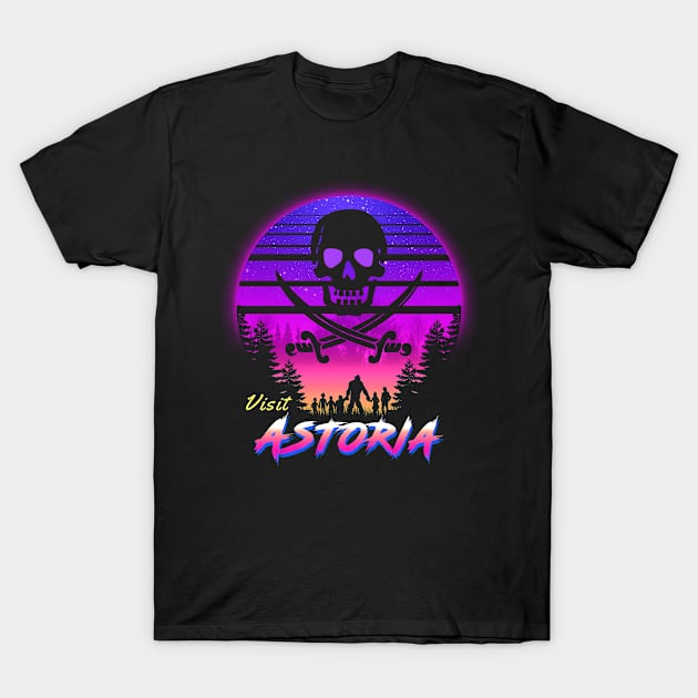 Visit Astoria T-Shirt by Three Meat Curry